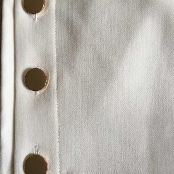 Loft Button Cuff Wide Leg Pants Size 4 - Picture 11 of 14